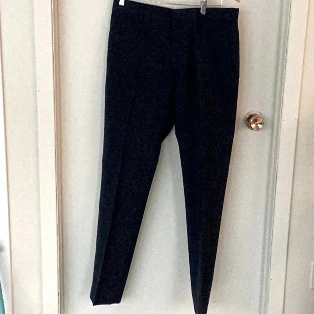 Perry Ellis Portofino Navy Pinstripe Pants in Size 32